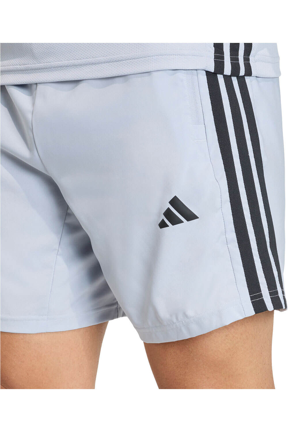 adidas pantalón corto fitness hombre ESSENTIALS BASE 3 STRIPES 03