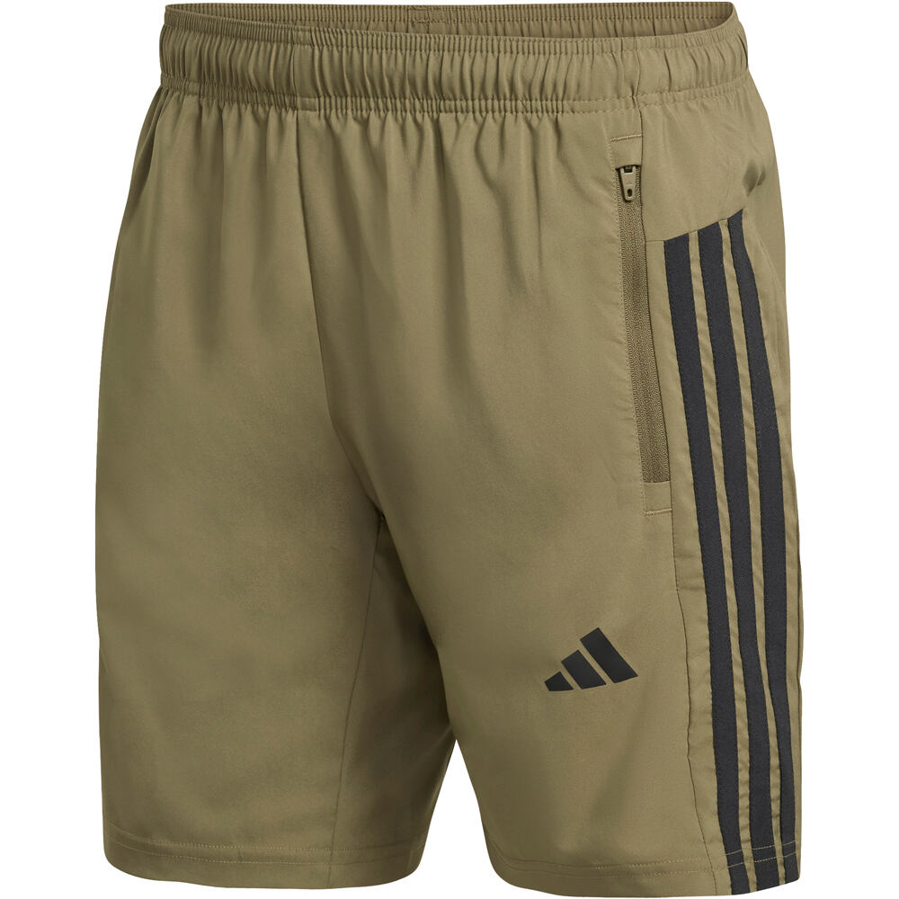 adidas pantalón corto fitness hombre ESSENTIALS BASE 3 STRIPES 04
