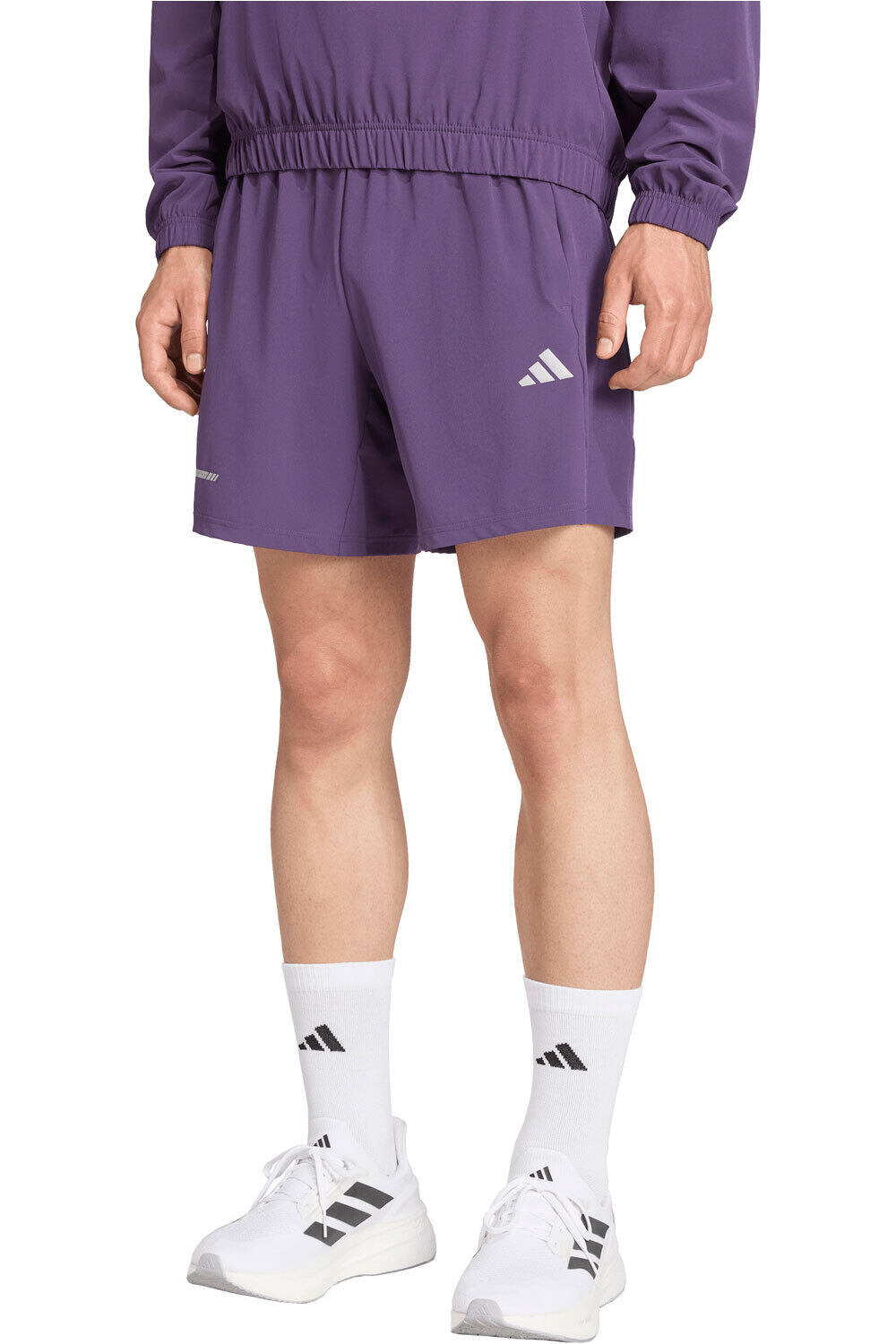 adidas pantalón corto fitness hombre ESSENTIALS HOLIDAY PACK vista frontal