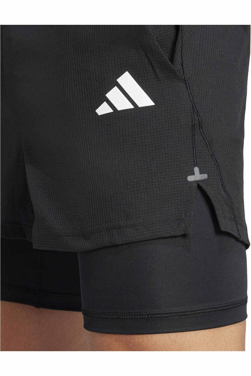 adidas pantalón corto fitness hombre GYM+ 2in1 SHORT vista detalle