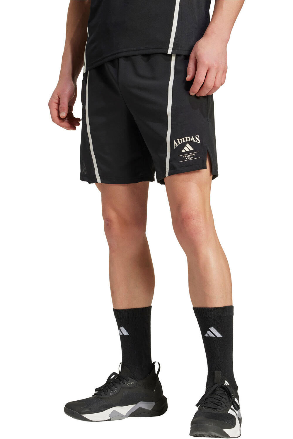 adidas pantalón corto fitness hombre HERITAGE SHORT vista frontal