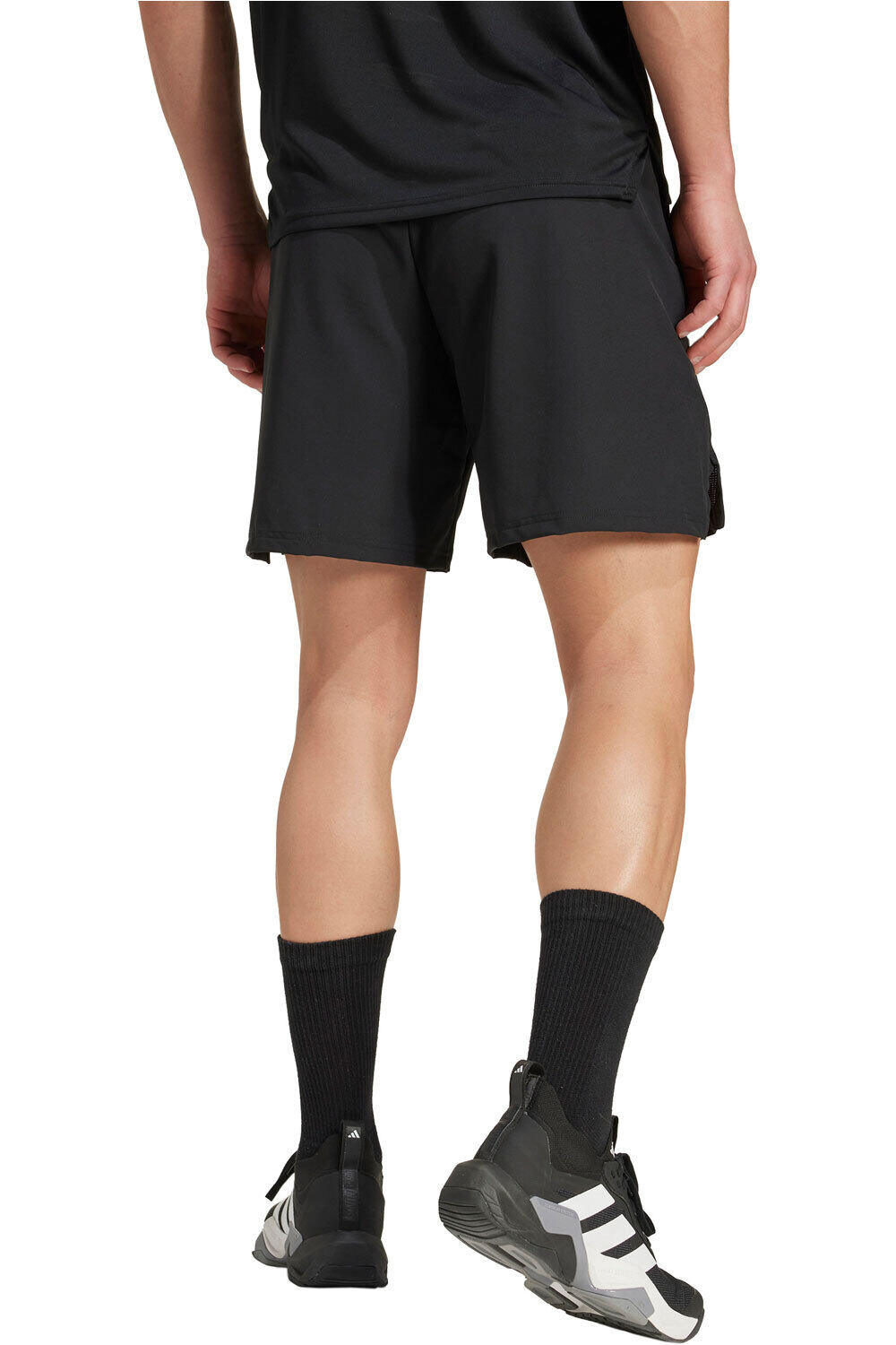 adidas pantalón corto fitness hombre HERITAGE SHORT vista trasera