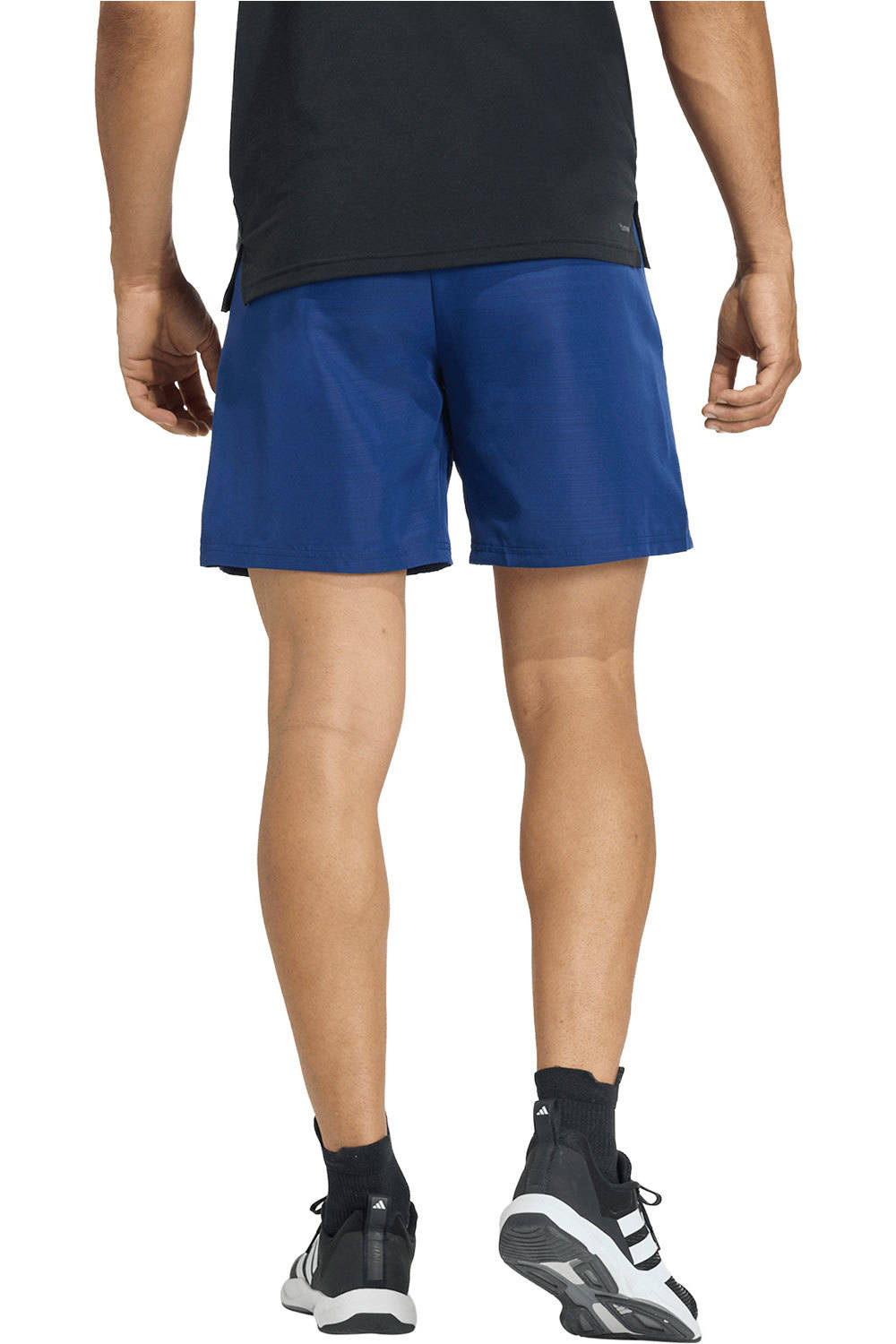 adidas pantalón corto fitness hombre JASPEADO ESSENTIALS BASE vista trasera