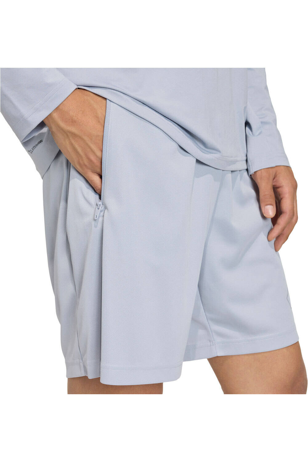 adidas pantalón corto fitness hombre LOGO GRANDE ESSENTIALS BASE vista detalle