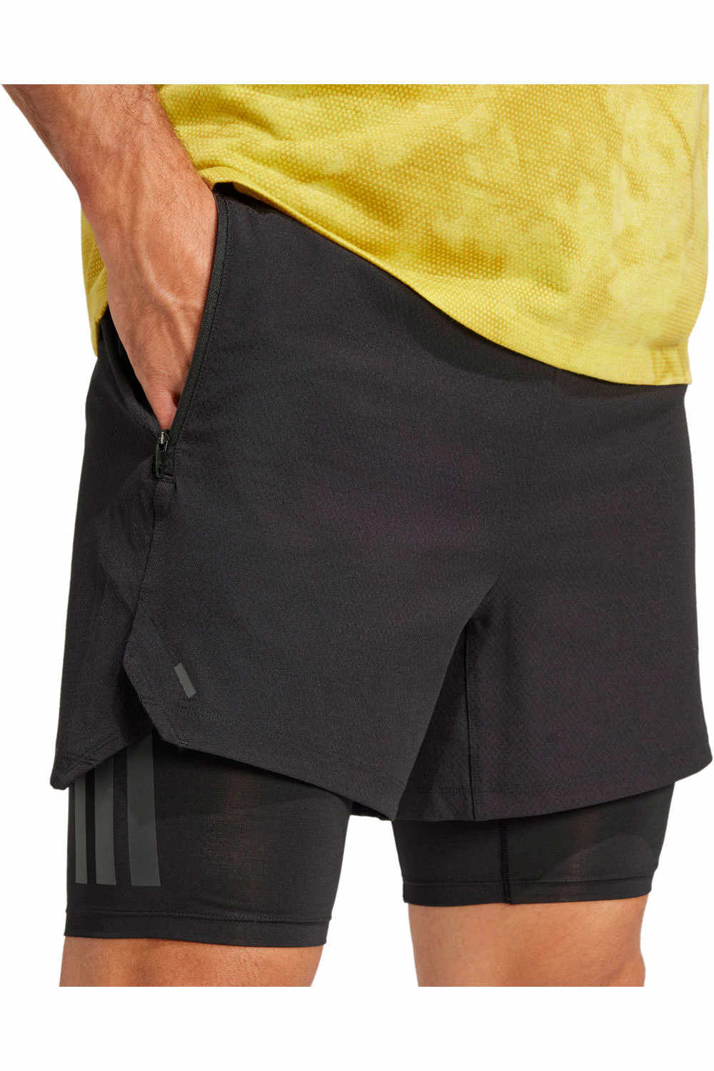 adidas pantalón corto fitness hombre POWER 2IN1 SHO 03