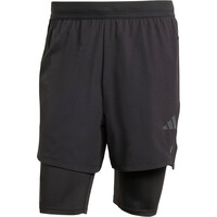 adidas pantalón corto fitness hombre POWER 2IN1 SHO 04