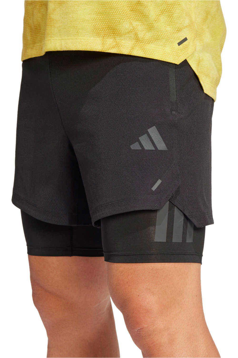 adidas pantalón corto fitness hombre POWER 2IN1 SHO vista detalle