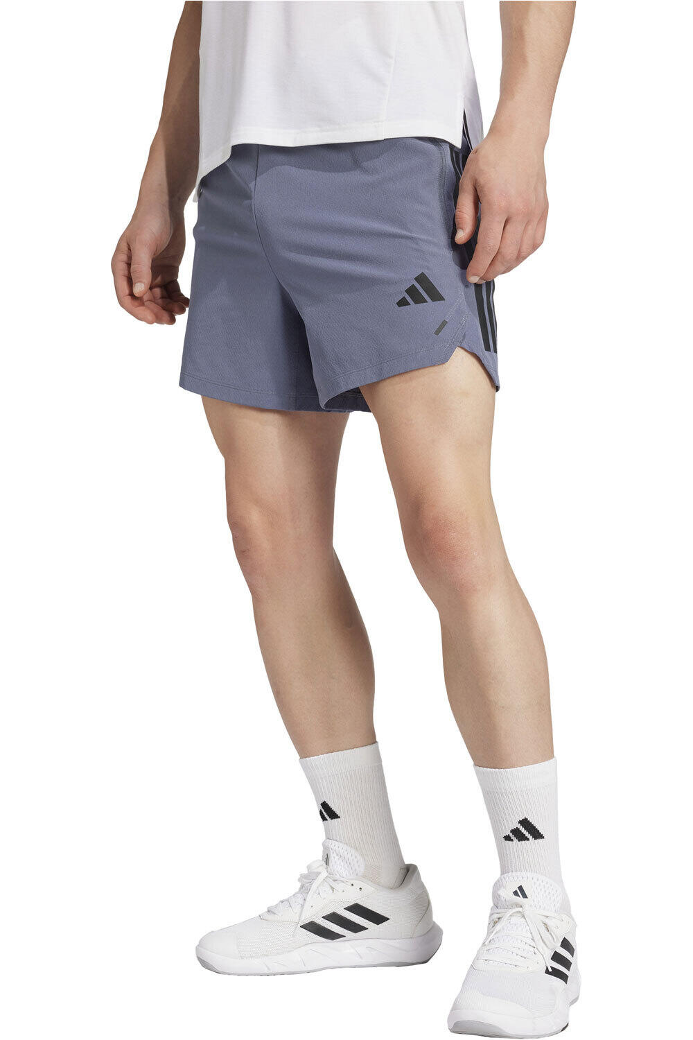 adidas pantalón corto fitness hombre POWER 3S SHORT vista frontal