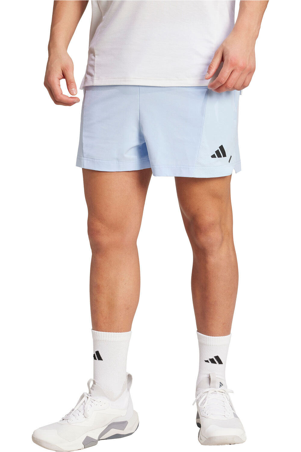 adidas pantalón corto fitness hombre POWER SHORT vista frontal