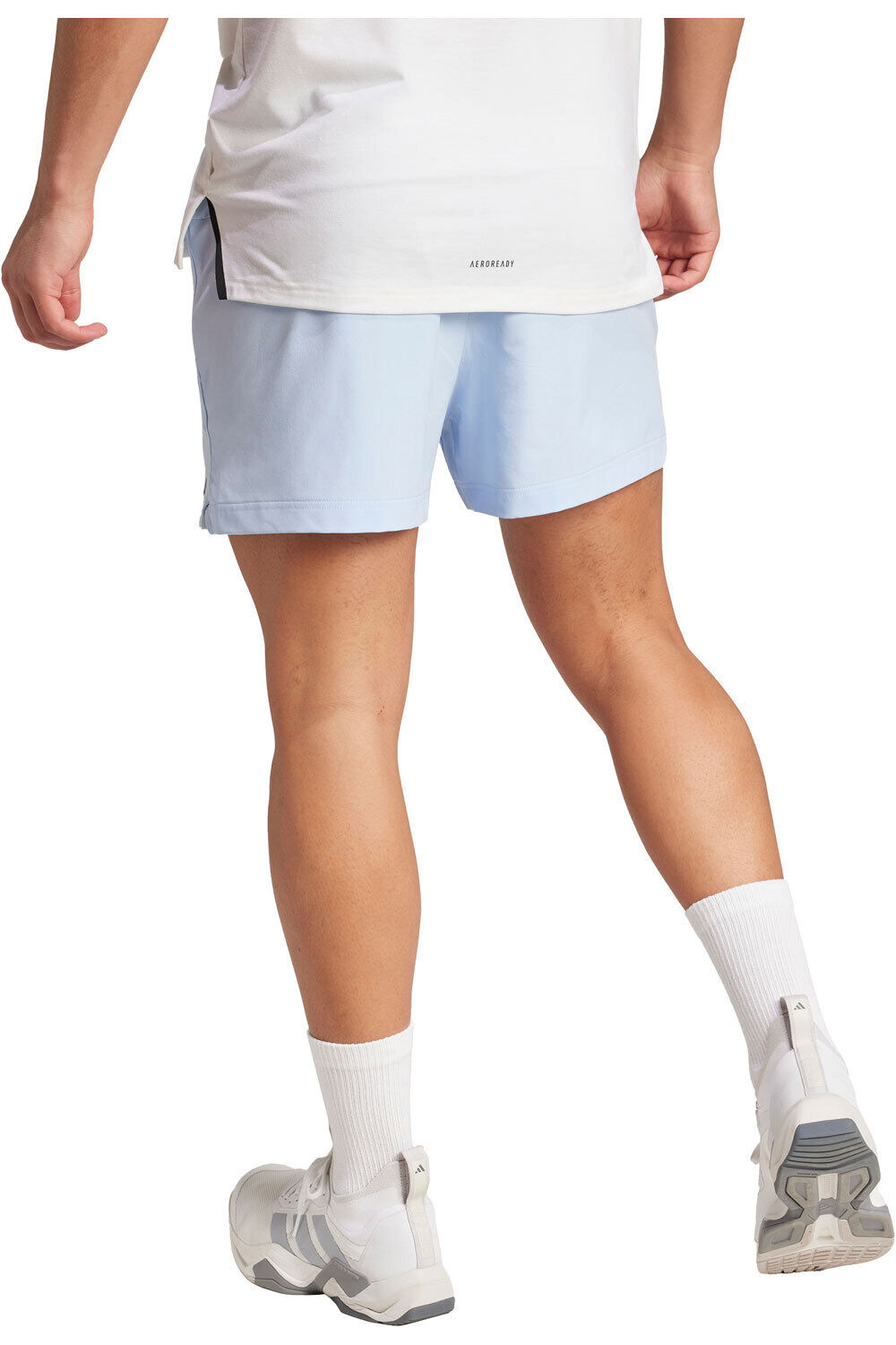 adidas pantalón corto fitness hombre POWER SHORT vista trasera