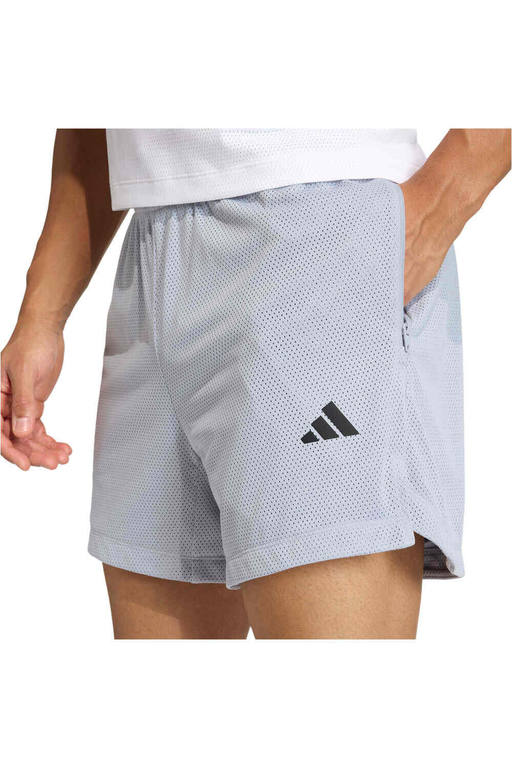 adidas pantalón corto fitness hombre PRIMELIFT ESSENTIALS D4T POWER vista frontal
