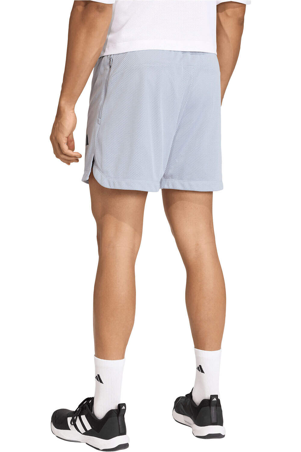 adidas pantalón corto fitness hombre PRIMELIFT ESSENTIALS D4T POWER vista trasera