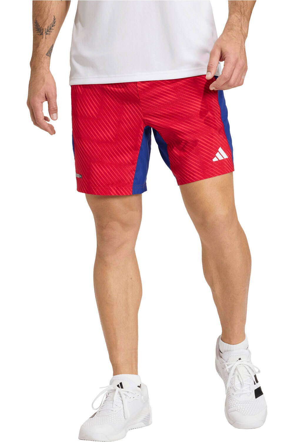 adidas pantalón corto fitness hombre SHORTS TECH INTENSITY AOP vista frontal
