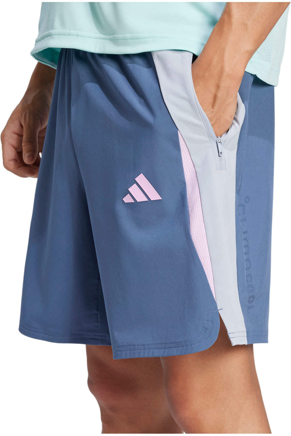 adidas pantalón corto fitness hombre TECH APP SHORT vista detalle