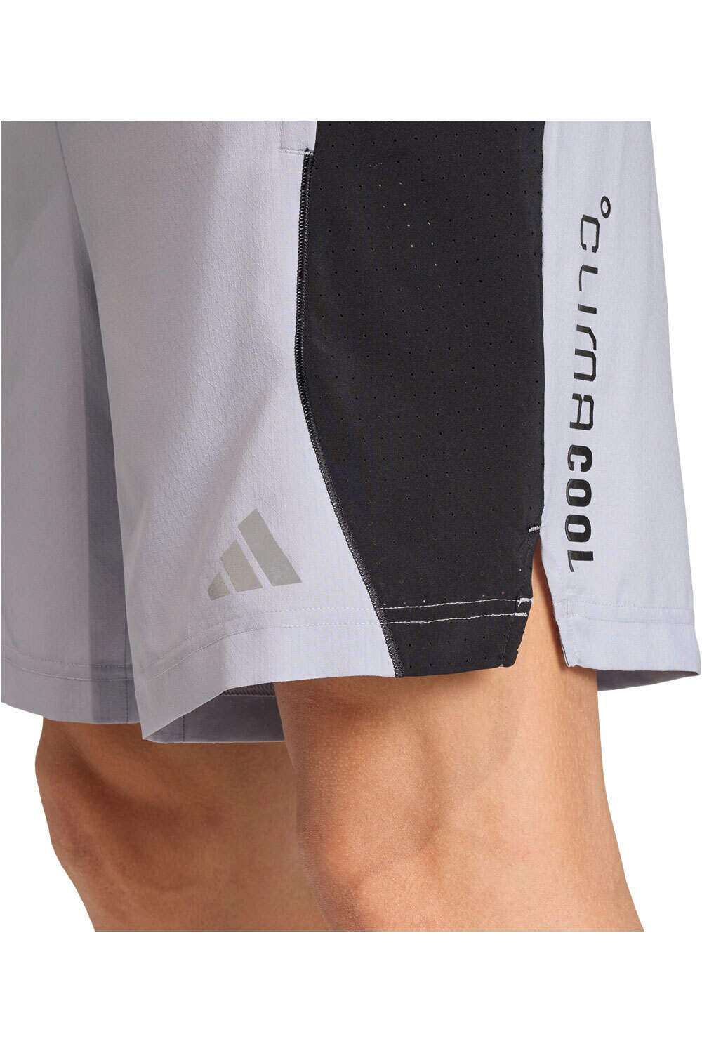 adidas pantalón corto fitness hombre TECH APPAREL CLIMACOOL vista detalle