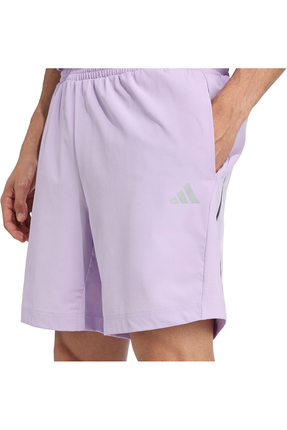 adidas pantalón corto fitness hombre TECH APPAREL vista detalle