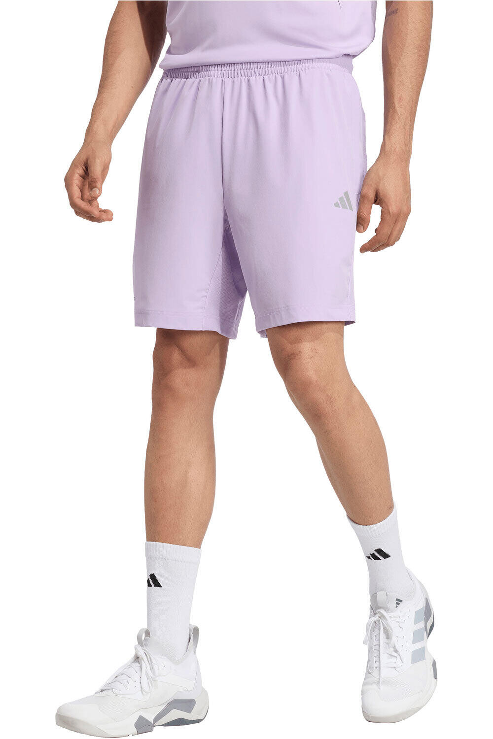 adidas pantalón corto fitness hombre TECH APPAREL vista frontal