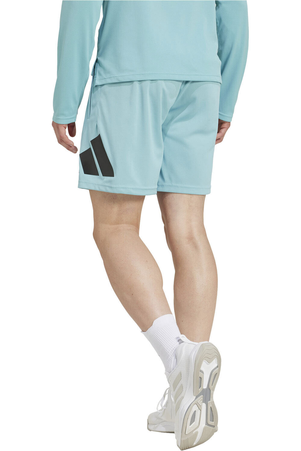 adidas pantalón corto fitness hombre TR-ES LOGO SHO vista trasera