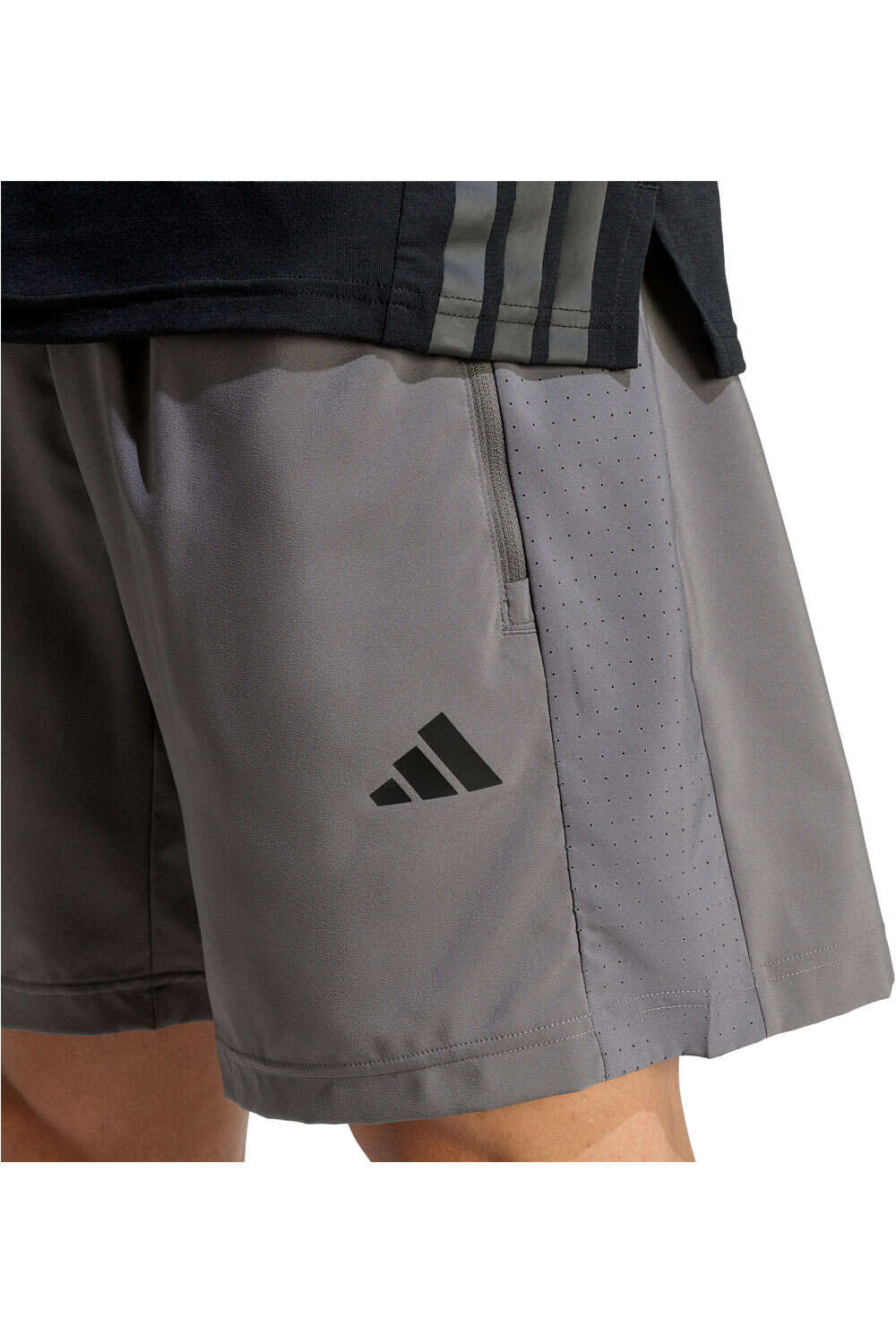 adidas pantalón corto fitness hombre WE BAS WV SHO 7 vista detalle