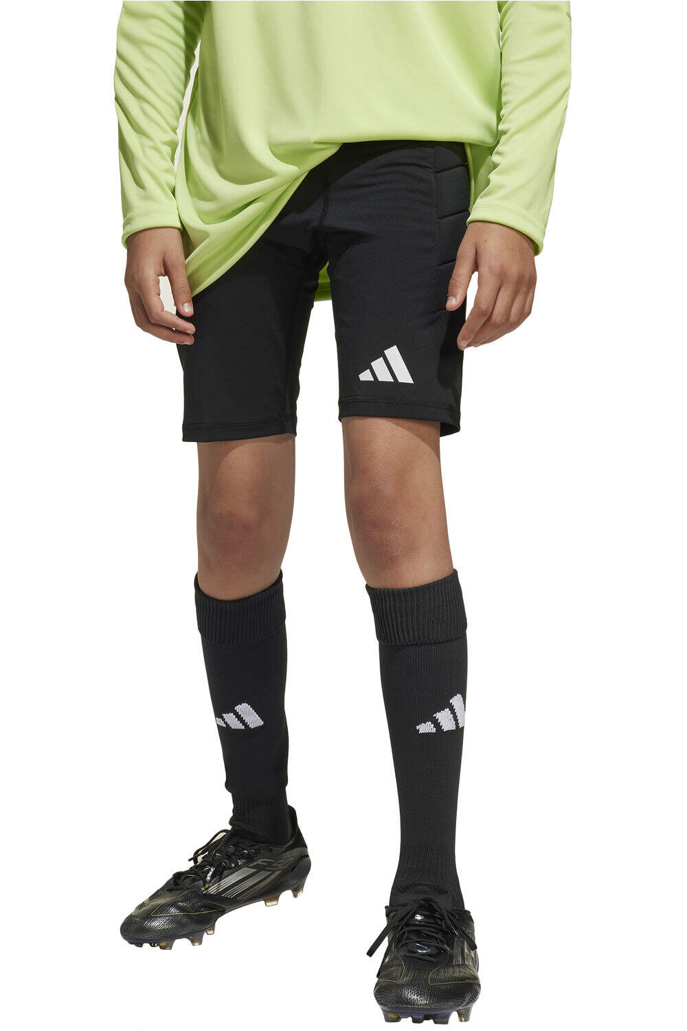 adidas pantalón corto portero niño SQUA25 GK PST Y vista frontal