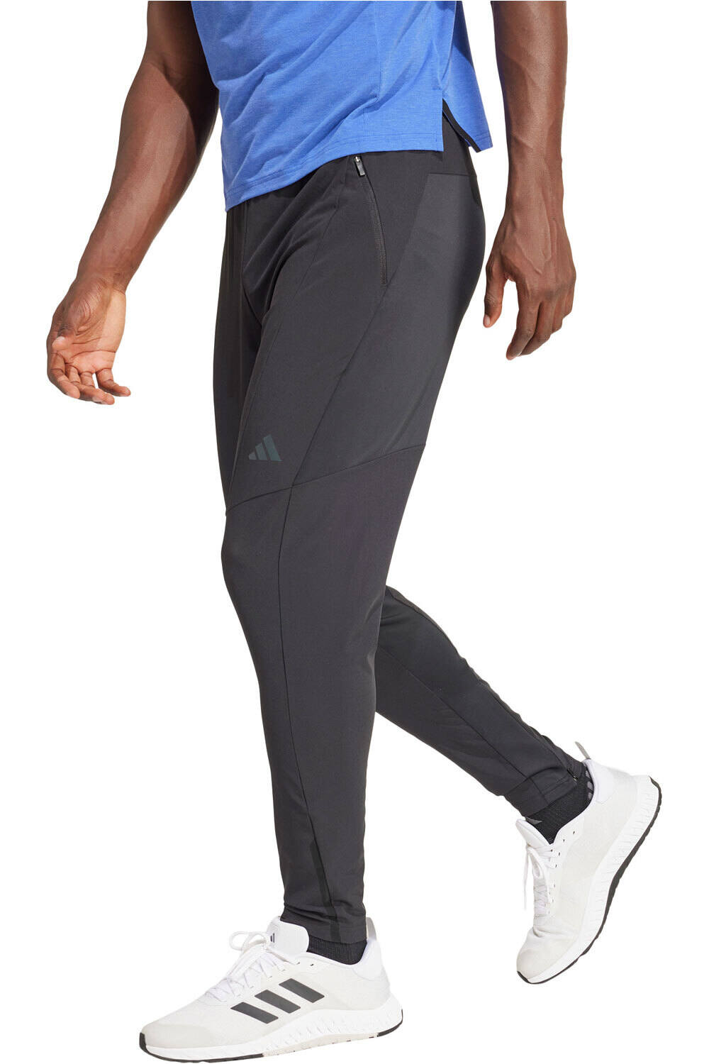 adidas pantalon fitness hombre D4T HYBRID PANT vista frontal