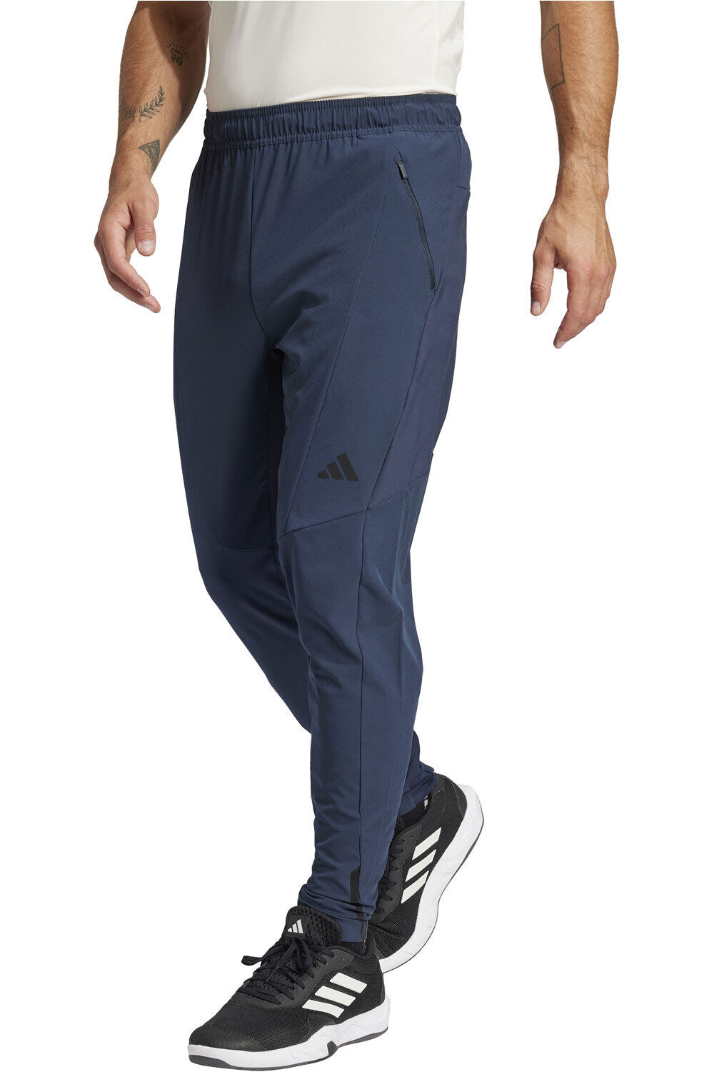adidas pantalon fitness hombre D4T HYBRID PANT vista frontal
