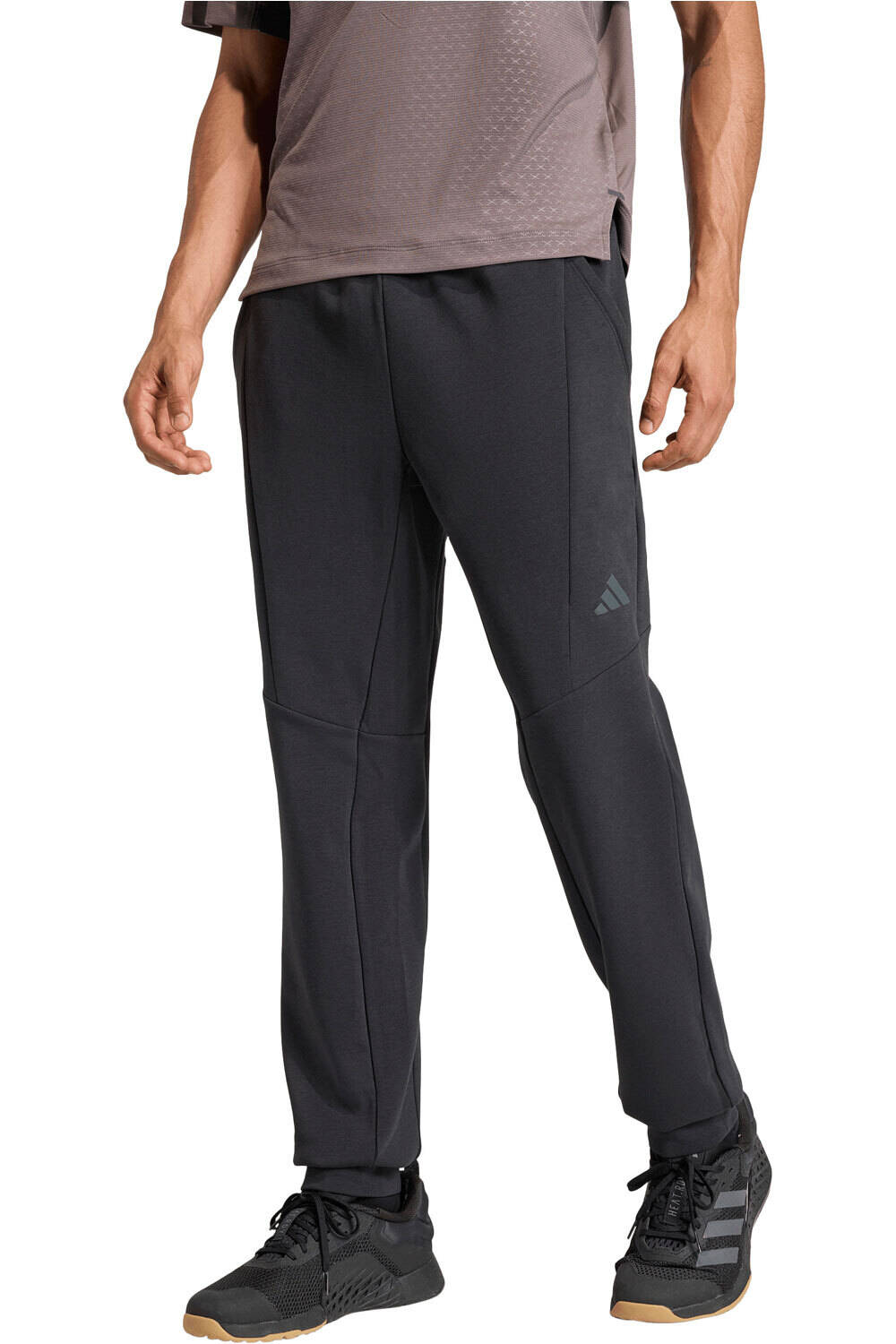 adidas pantalon fitness hombre D4T WORKOUT KNIT vista frontal