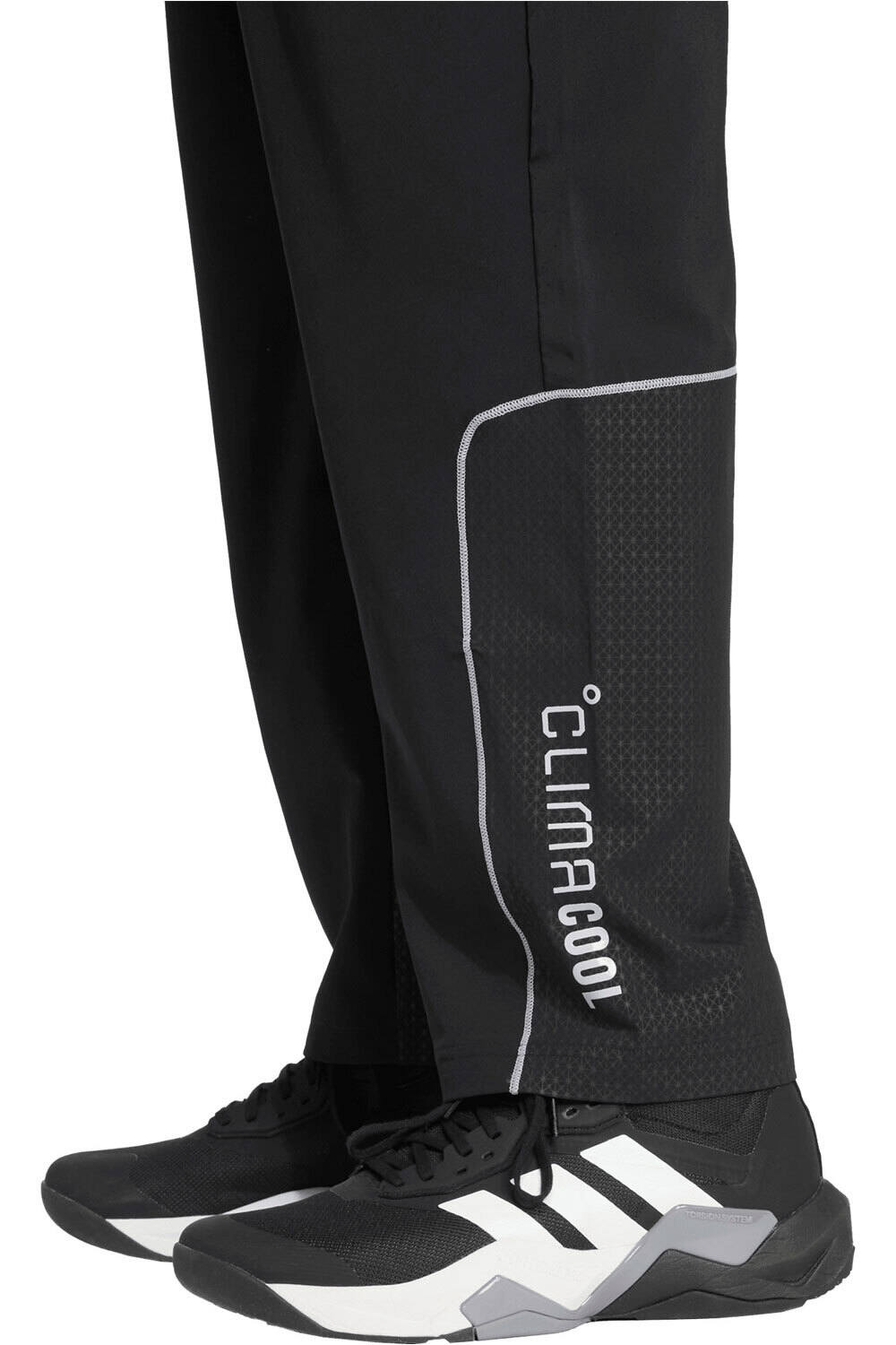 adidas pantalon fitness hombre ENTRENAMIENTO TECH APPAREL vista detalle