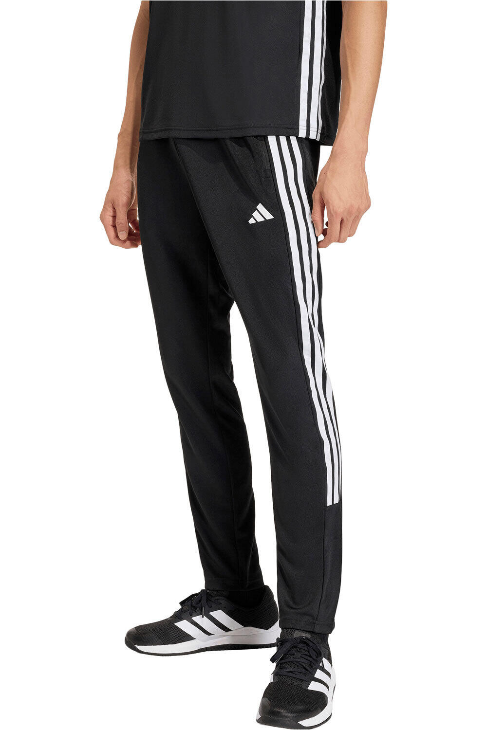 adidas pantalon fitness hombre ESSENTIALS ALL-SET 3 STRIPES vista frontal