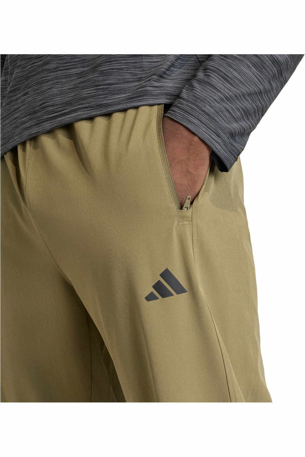 adidas pantalon fitness hombre ESSENTIALS FLEX vista detalle