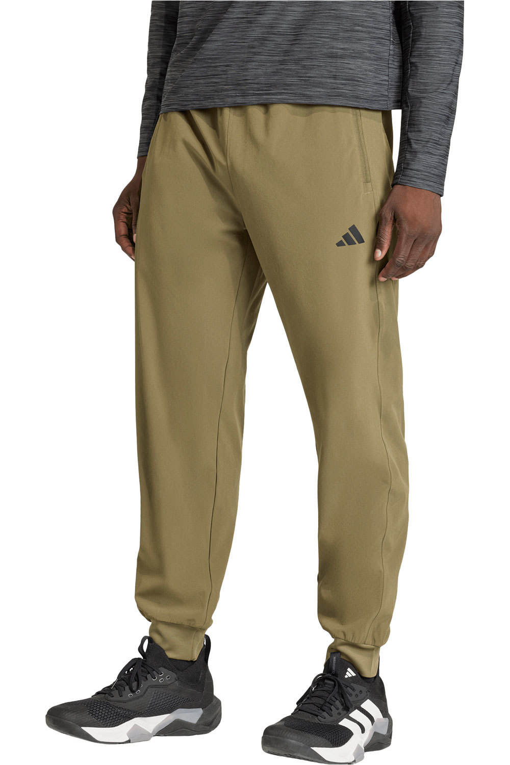 adidas pantalon fitness hombre ESSENTIALS FLEX vista frontal