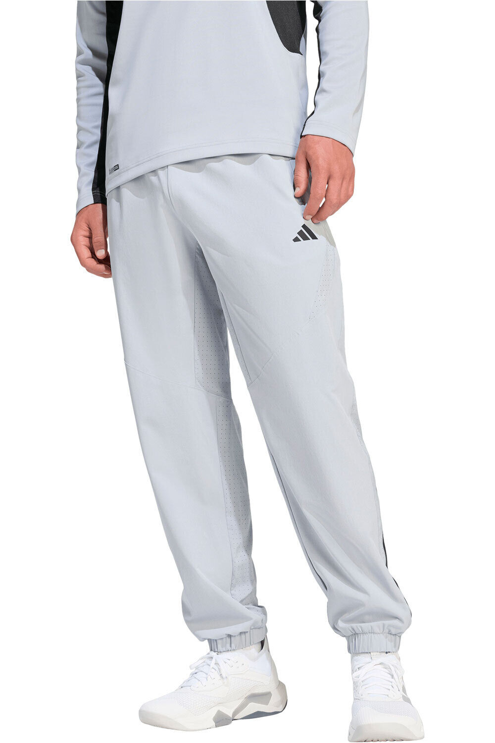 adidas pantalon fitness hombre TECH ESSENTIALS vista frontal