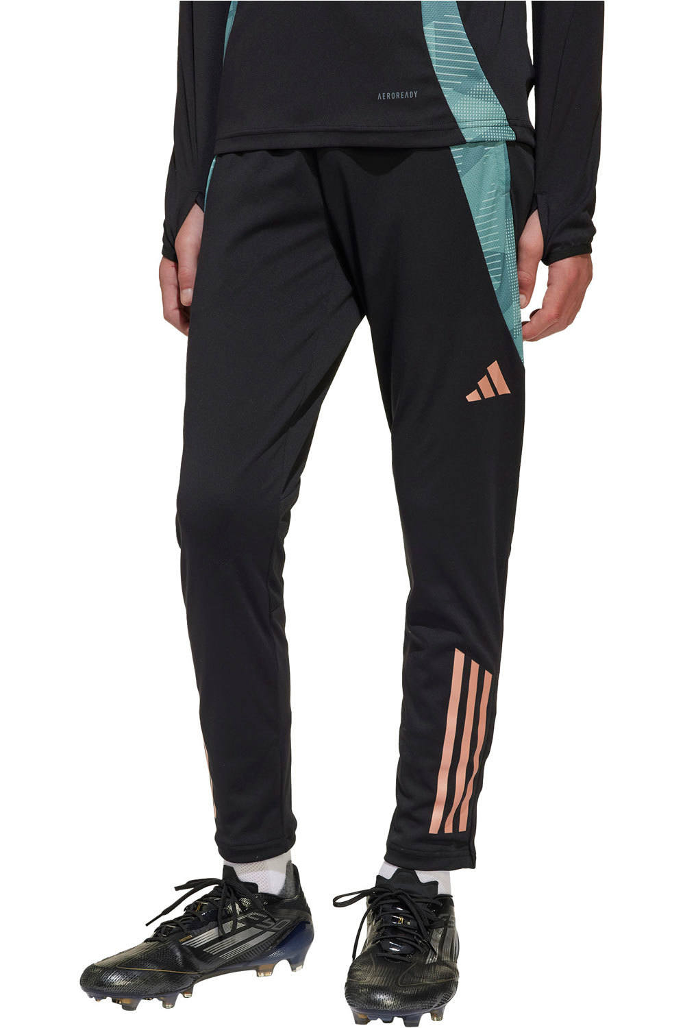 adidas pantalón futbol niño B.MUNICH 25 TR PNTY vista frontal