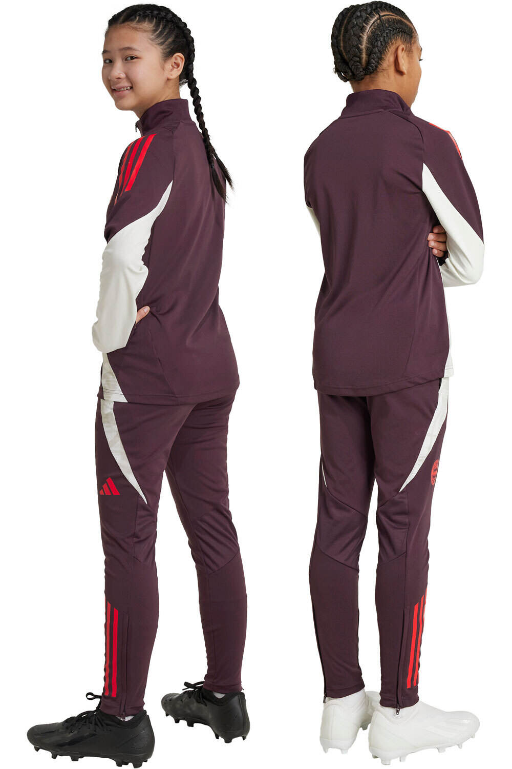 adidas pantalón futbol niño B.MUNICH 25 TR PNTY vista trasera