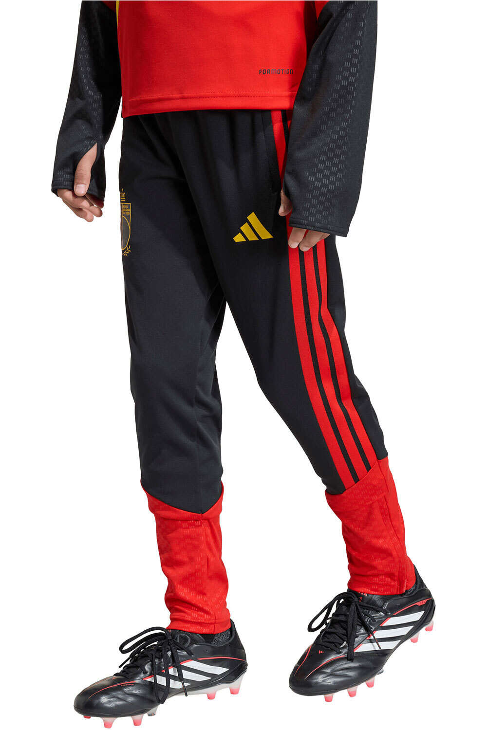 adidas pantalón futbol niño ENTRENAMIENTO BLGICA TIRO 26 vista frontal