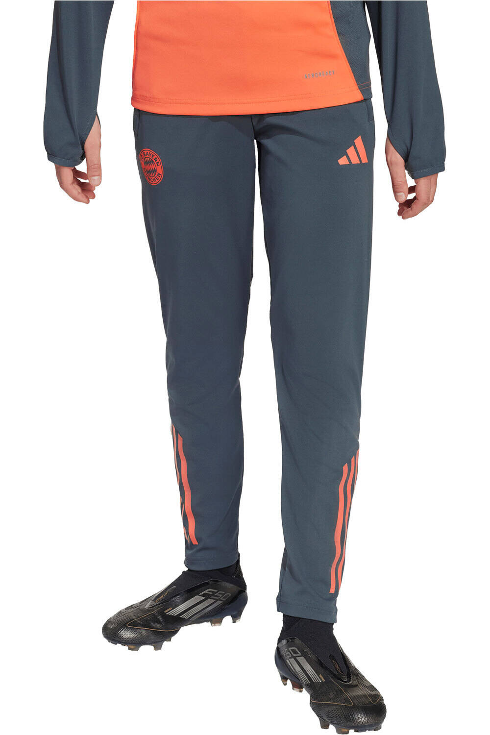 adidas pantalón futbol niño ENTRENAMIENTO FC BAYERN TIRO25 COMPET vista frontal