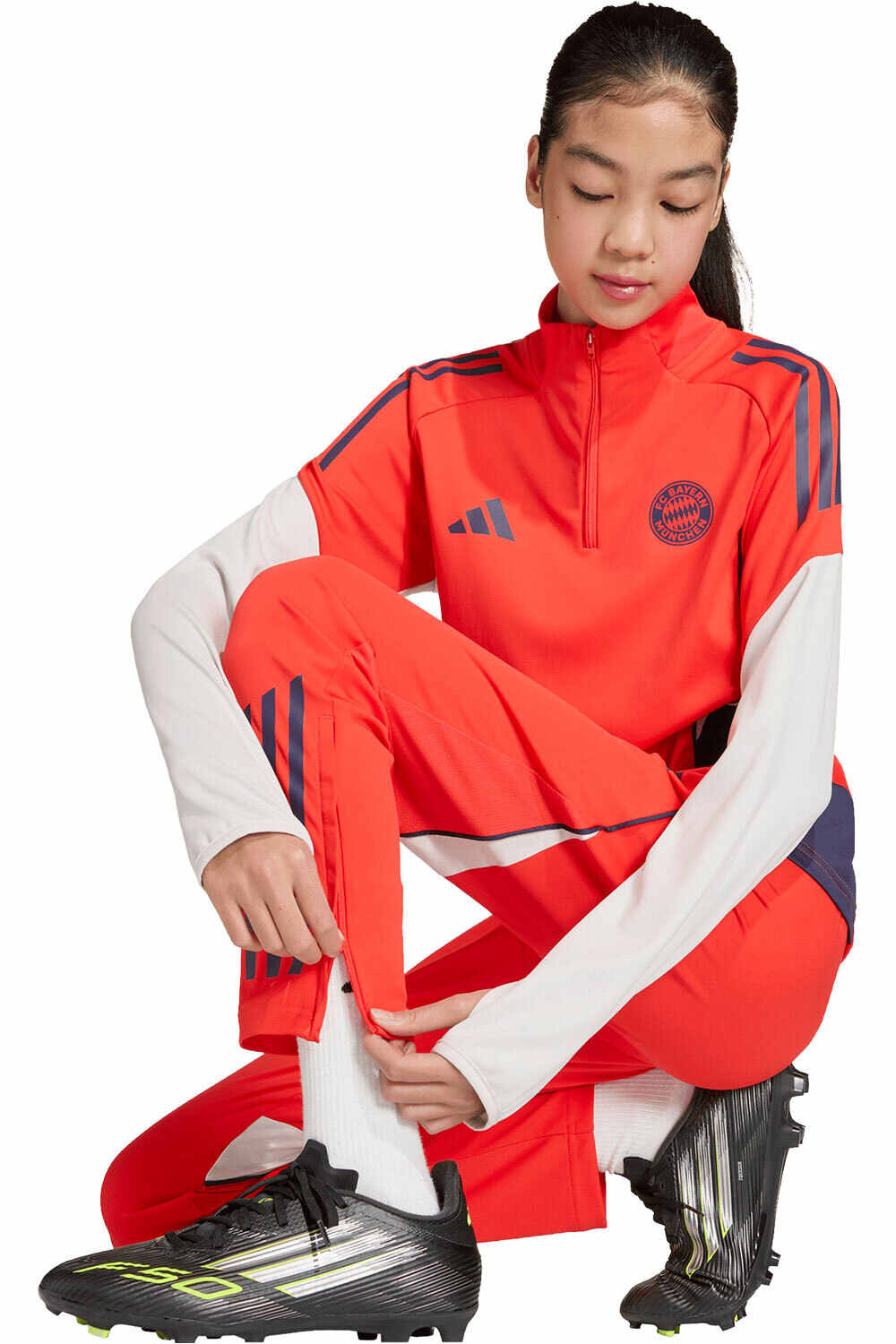 adidas pantalón futbol niño FC BAYERN 2025/2026 TIRO25 COMPET 03