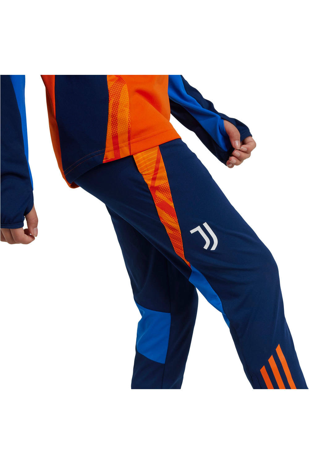 adidas pantalón futbol niño JUVENTUS 25 TR PNTY vista frontal