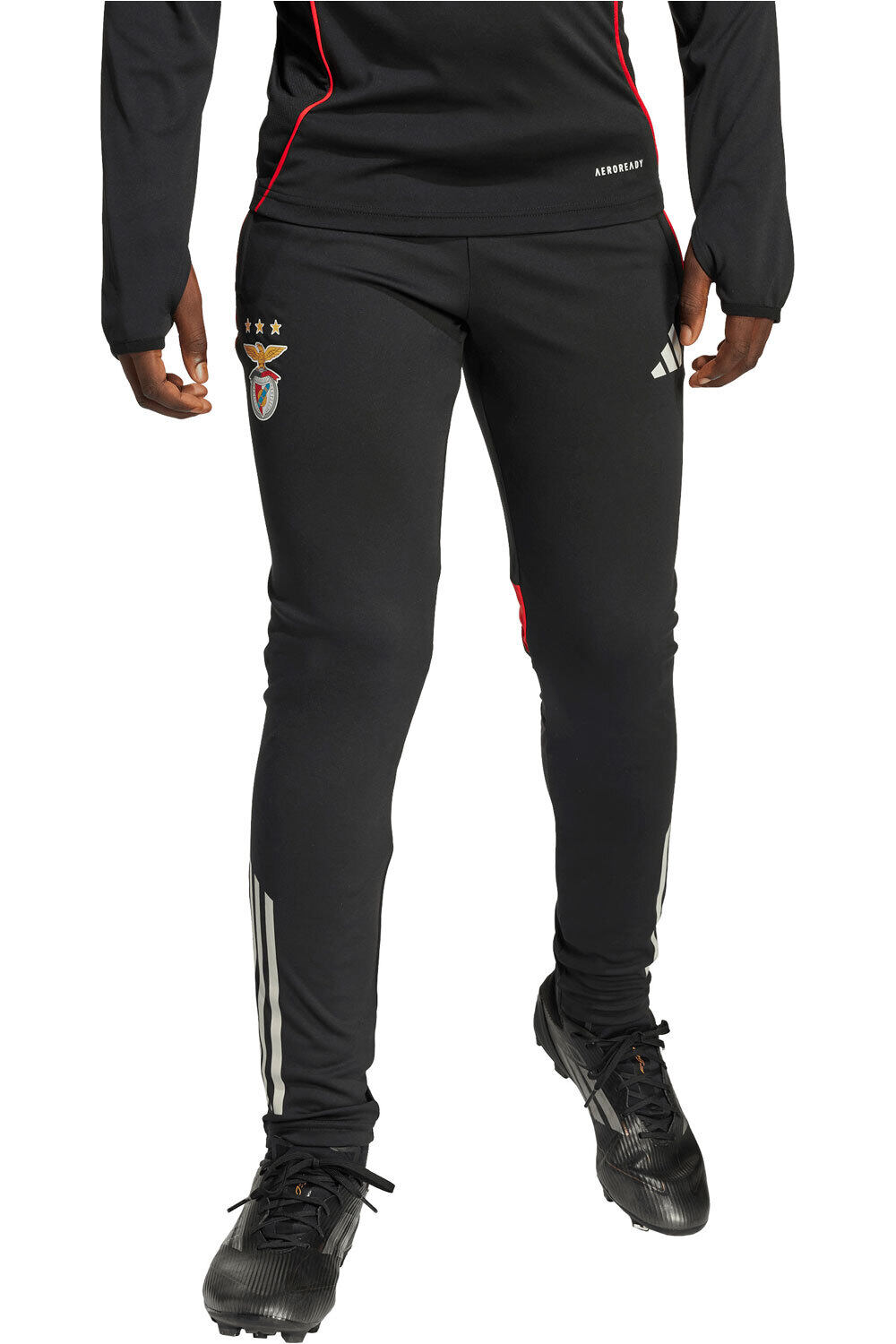 adidas pantalón futbol niño SL BENFICA 25/26 TIRO25 vista frontal