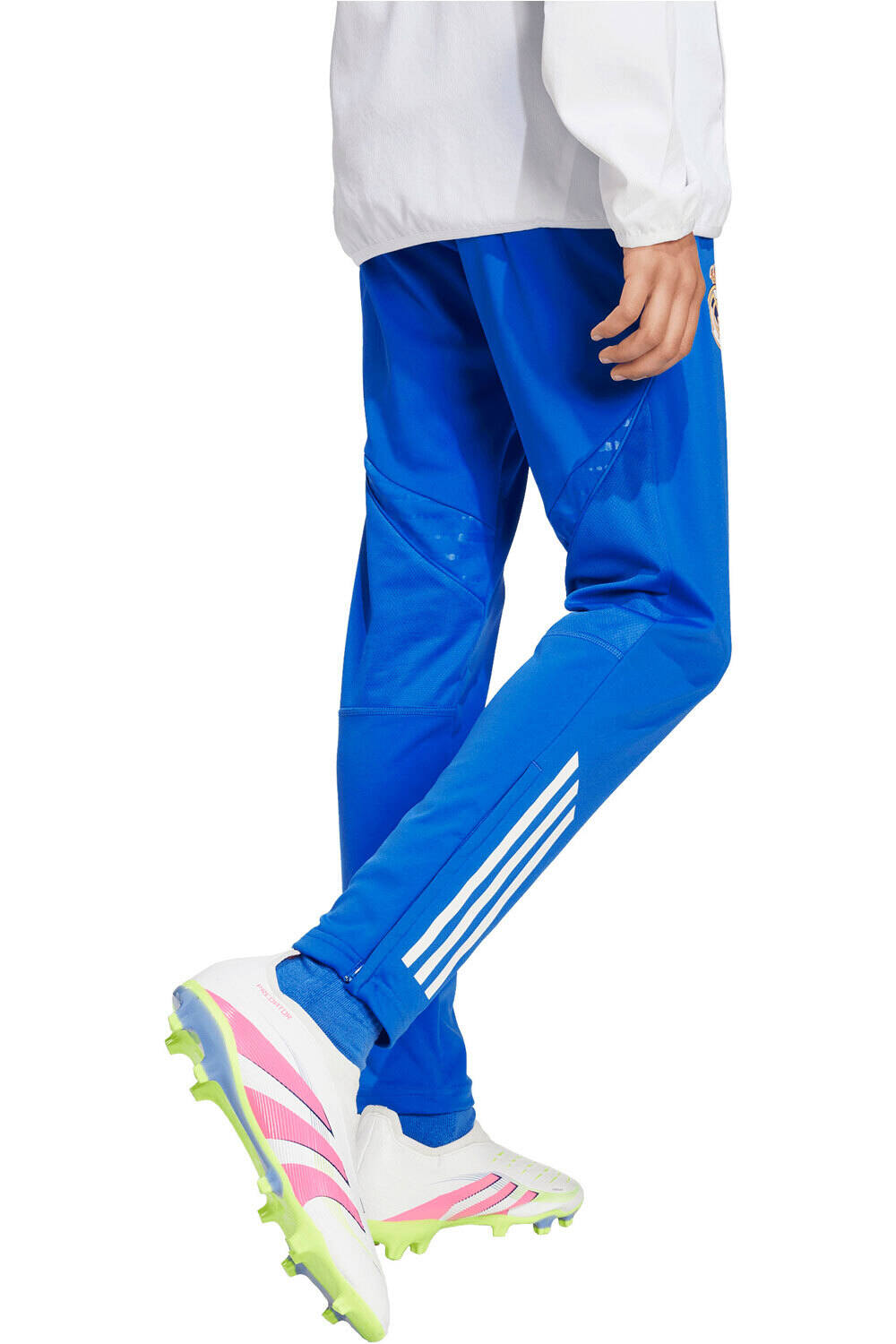 adidas pantalón futbol niño TRAINING REAL MADRID TIRO 25 COMPET vista trasera