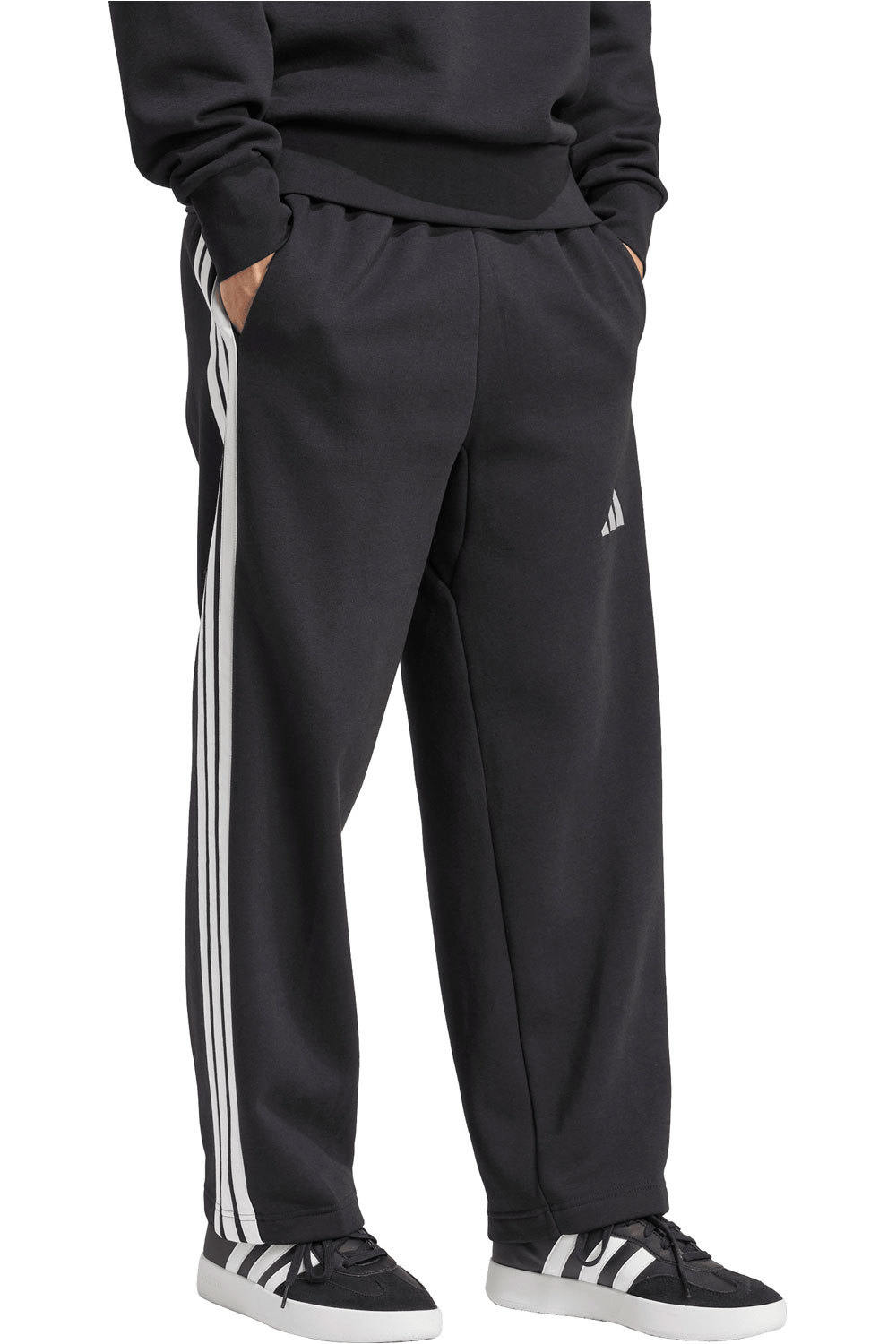 adidas pantalón hombre ESSENTIALS 3 BANDAS vista detalle