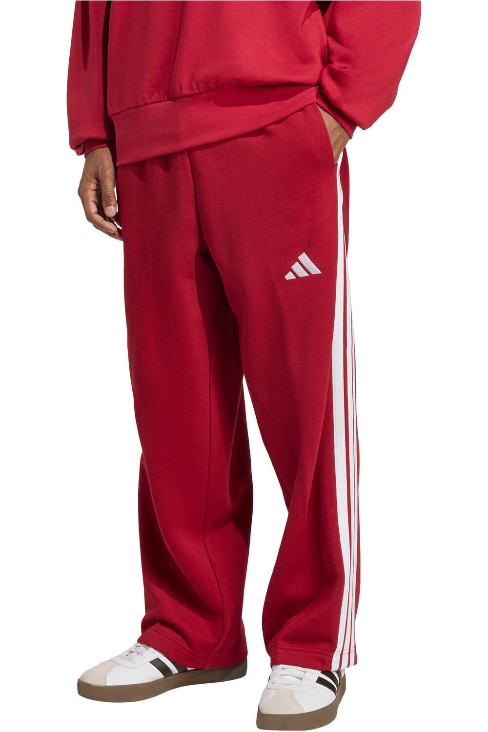 adidas pantalón hombre ESSENTIALS 3 STRIPES vista frontal