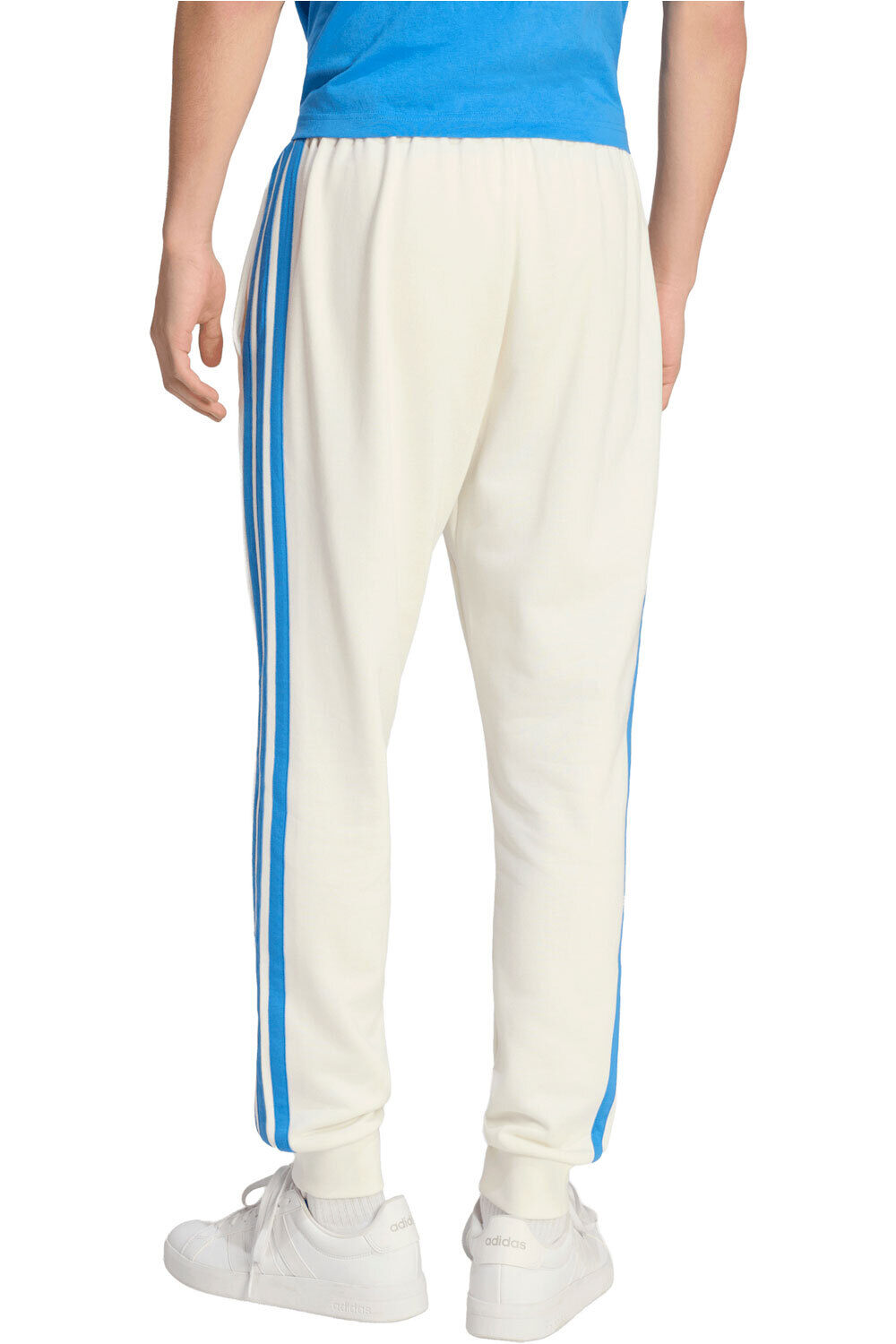 adidas pantalón hombre ESSENTIALS FRENCH TERRY 3 BANDAS vista trasera