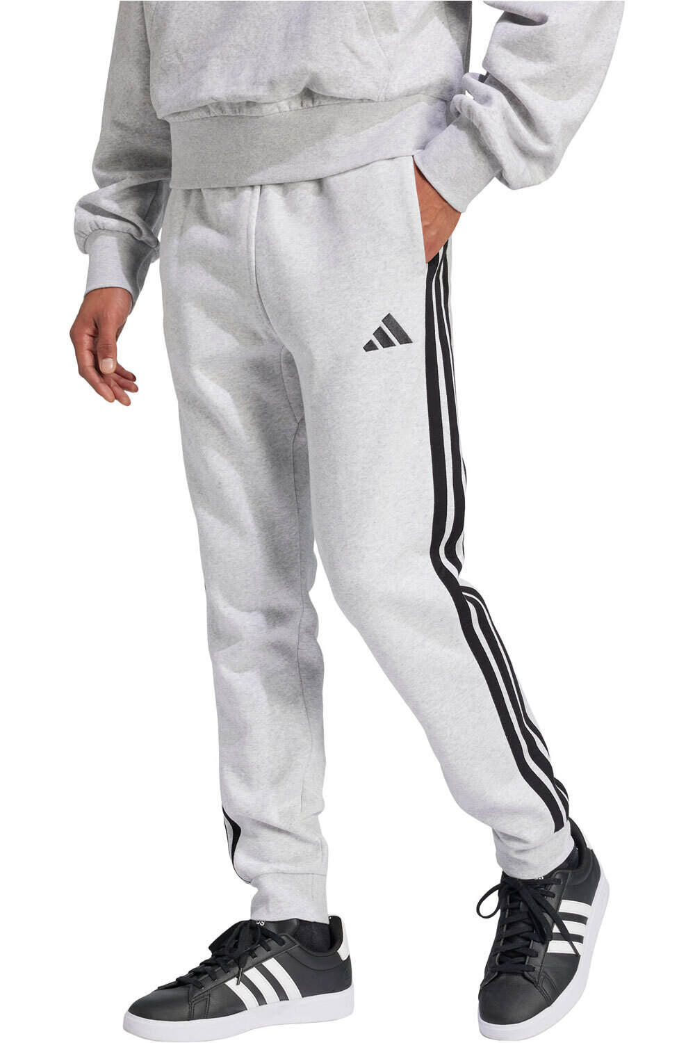 adidas pantalón hombre M 3S FL TC PT vista frontal