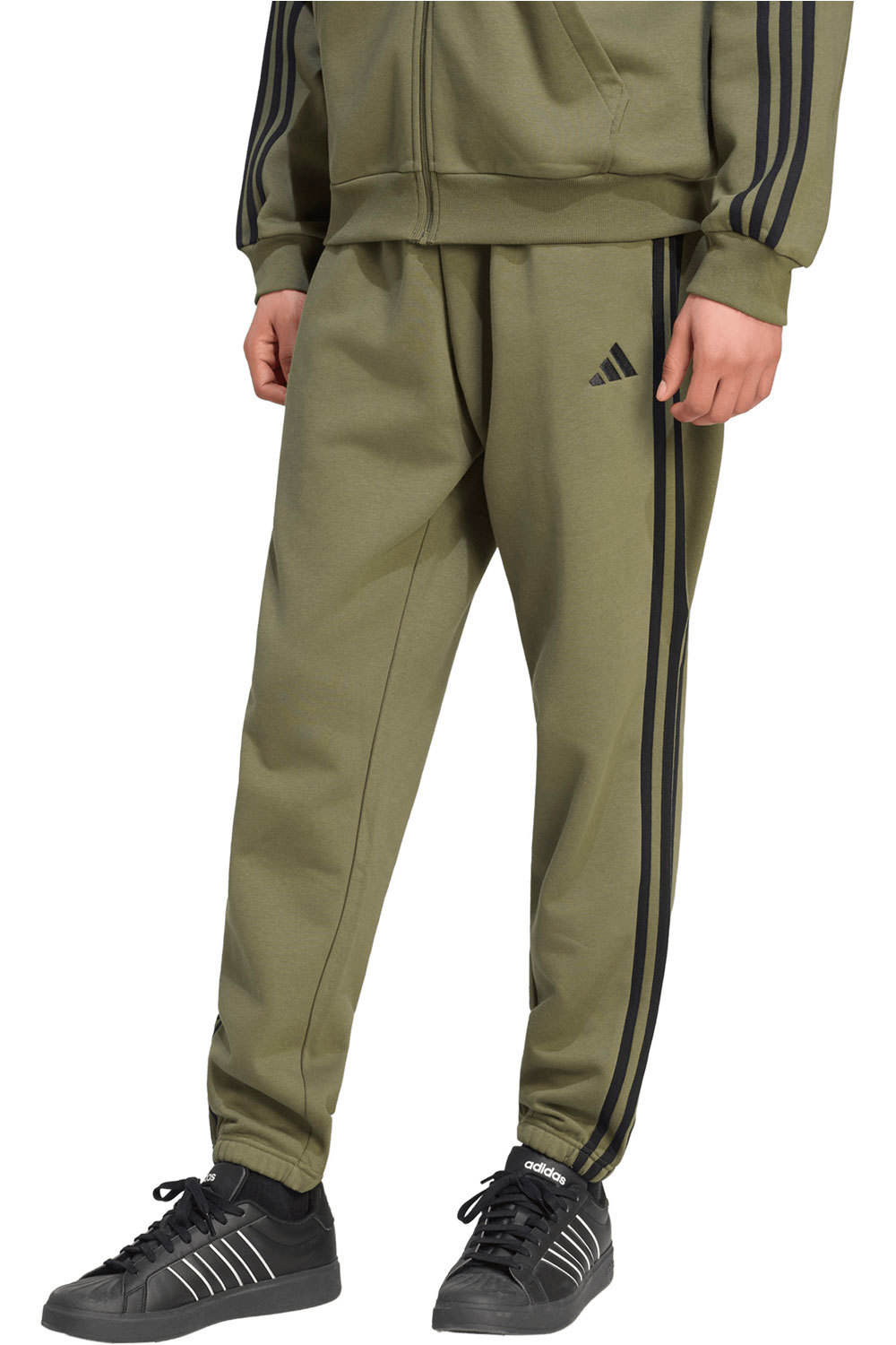 adidas pantalón hombre M 3S FL TC PT vista frontal