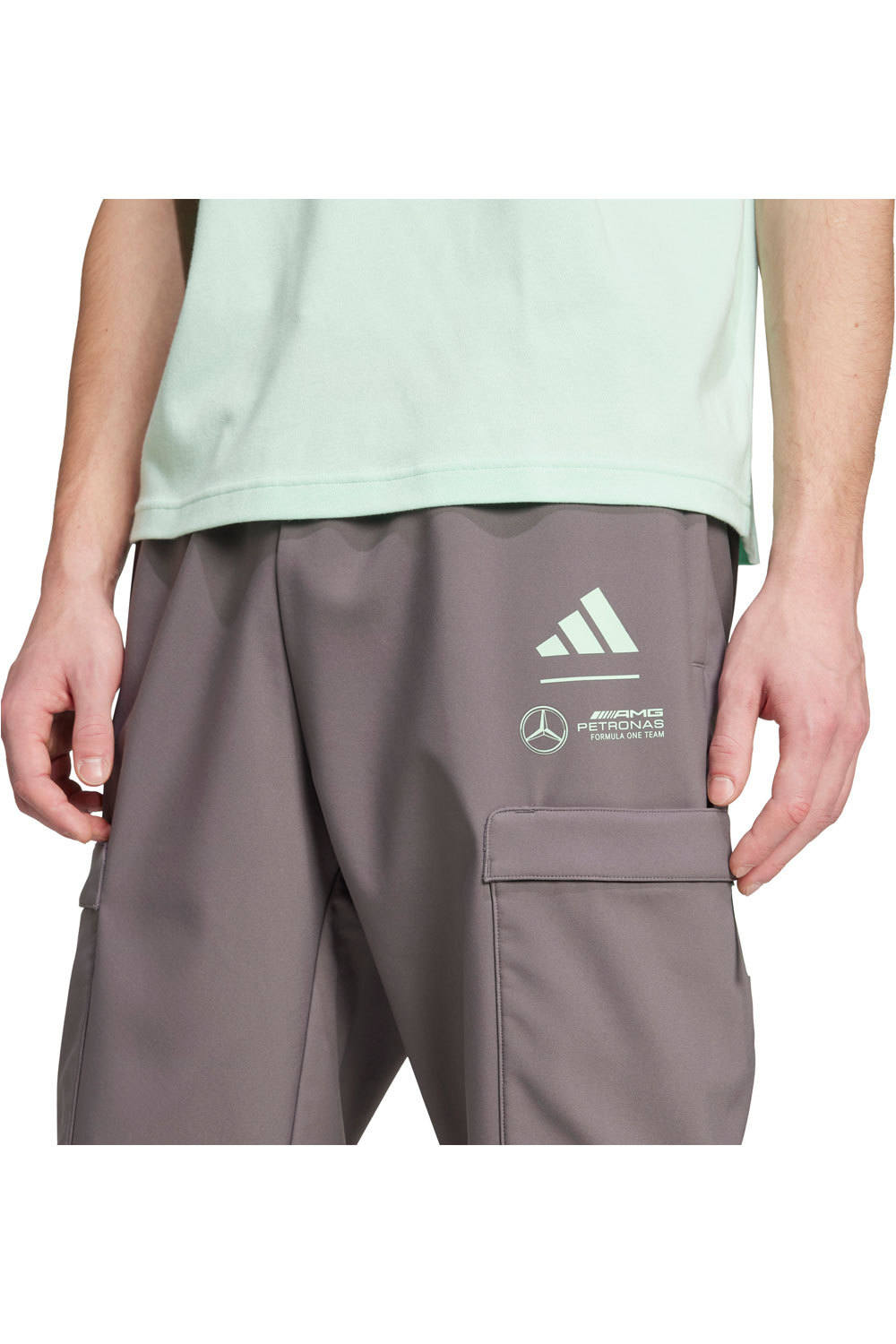 adidas pantalón hombre Mercedes - Amg Petronas f1 Team vista detalle