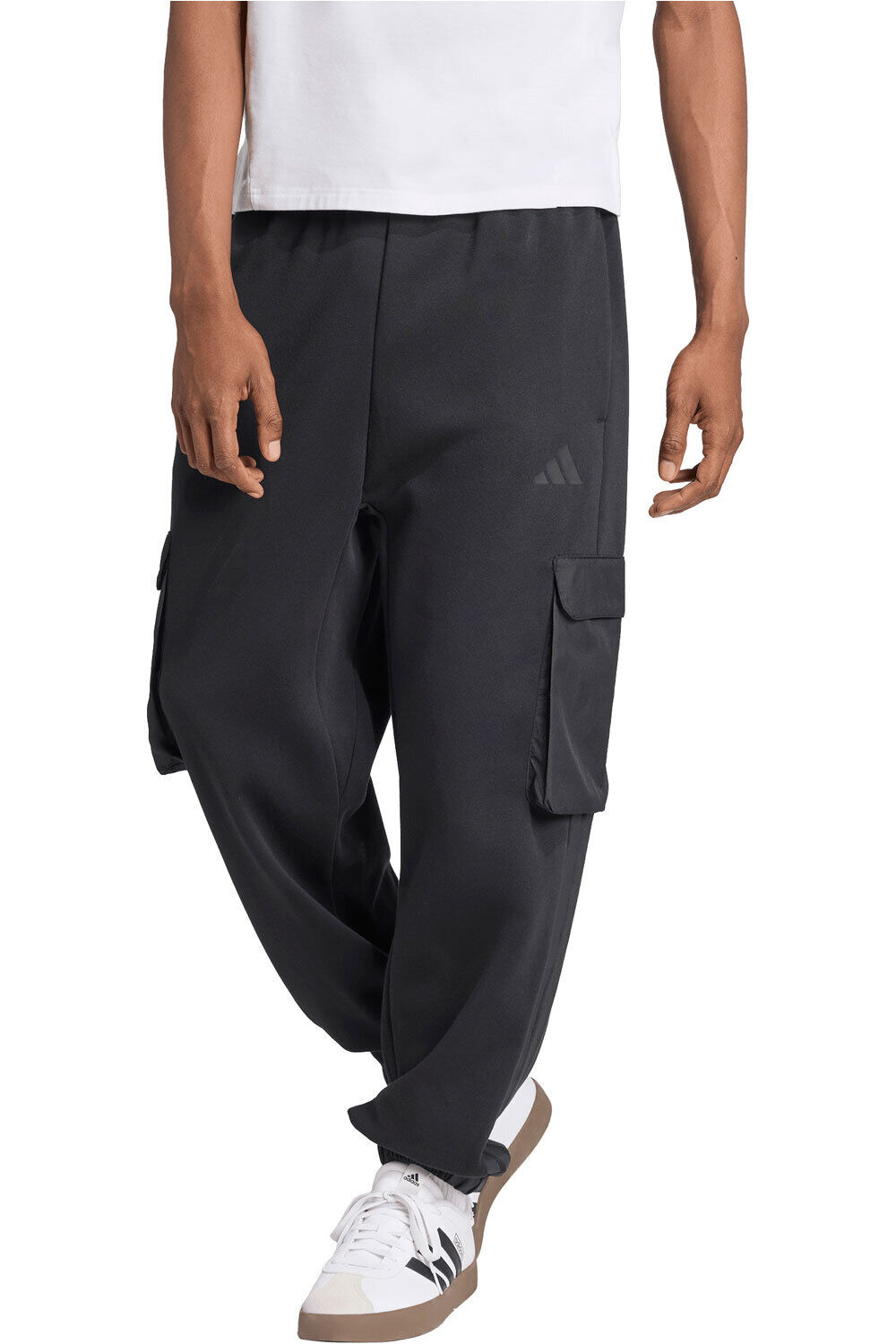 adidas pantalón hombre Pantaln de felpa City Tech Utility vista frontal
