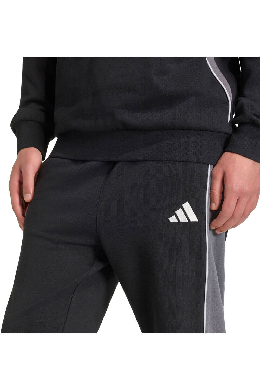 adidas pantalón hombre Pantalones Seasonal Ess bloques color 03