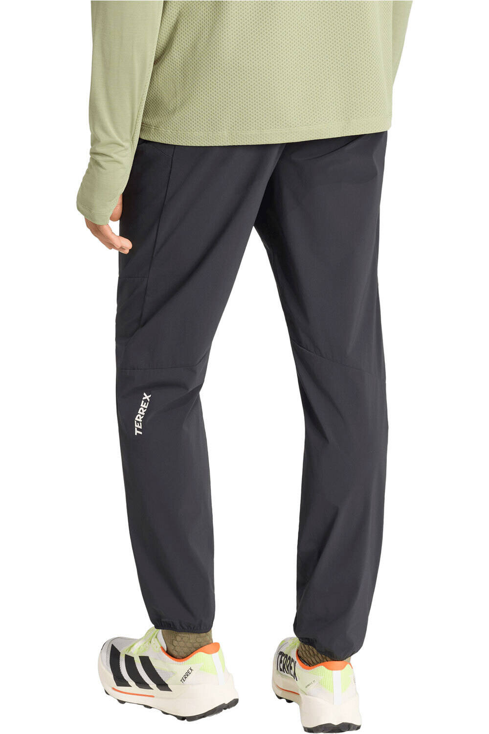 adidas pantalón impermeable trail running hombre TERREX XPERIOR CLIMA365 LIGHT vista trasera
