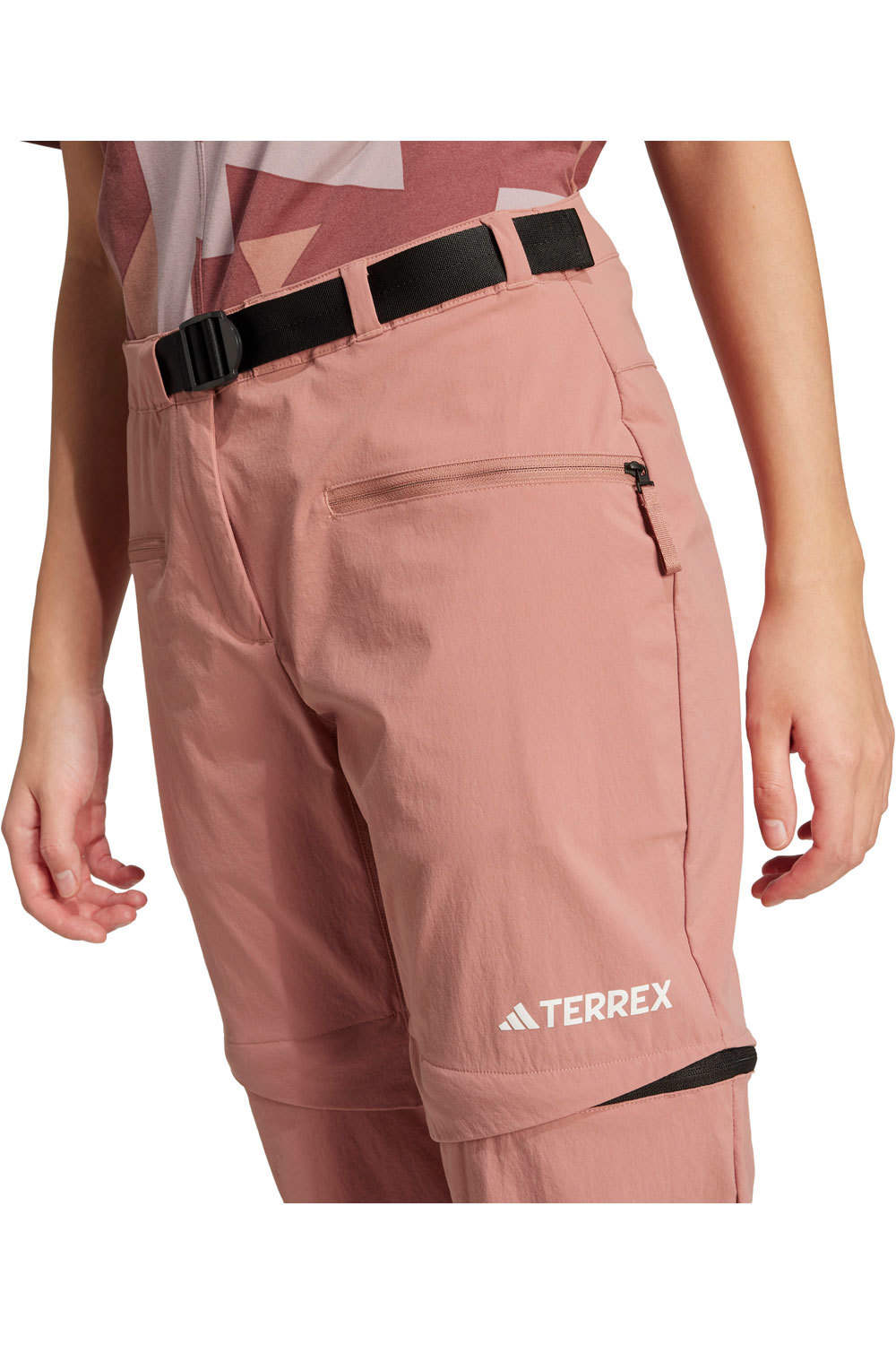 adidas pantalón montaña mujer Terrex Utilitas Hiking Zip-Off 03